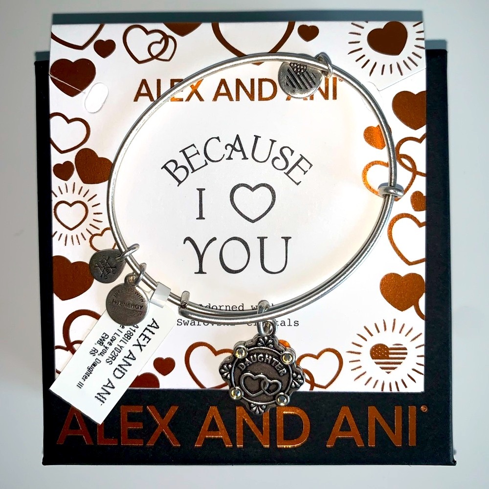 Alex & Ani: Because I Love You Daughter Bracelet